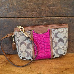 Coach Wristlet